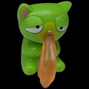 2018 HASBRO LOST KITTIES SERIES 1 BLIND BOX "CHUNKS" GREEN FIGURE - 1 1/…